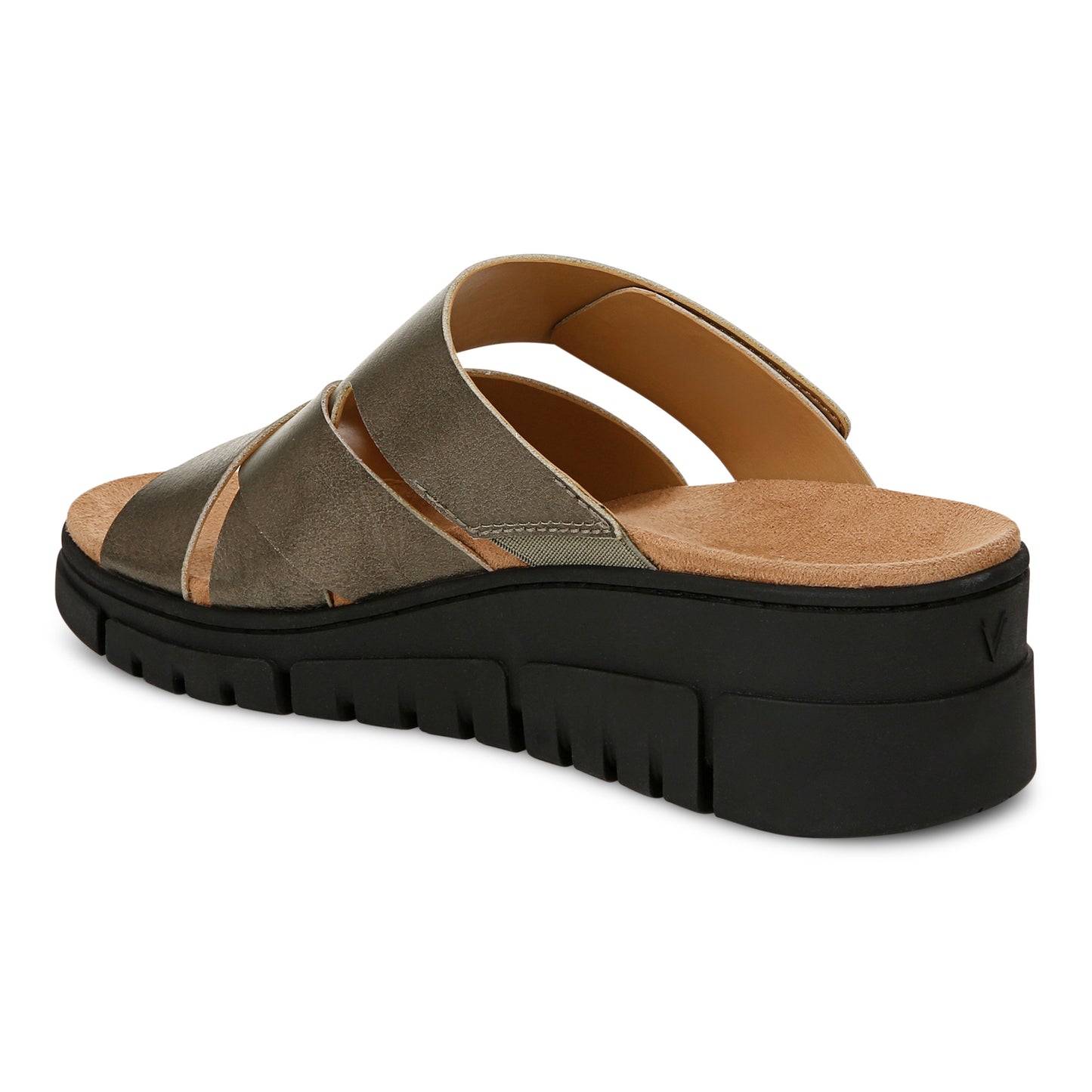Uptown Sunset Wedge Sandal - Gunmetal
