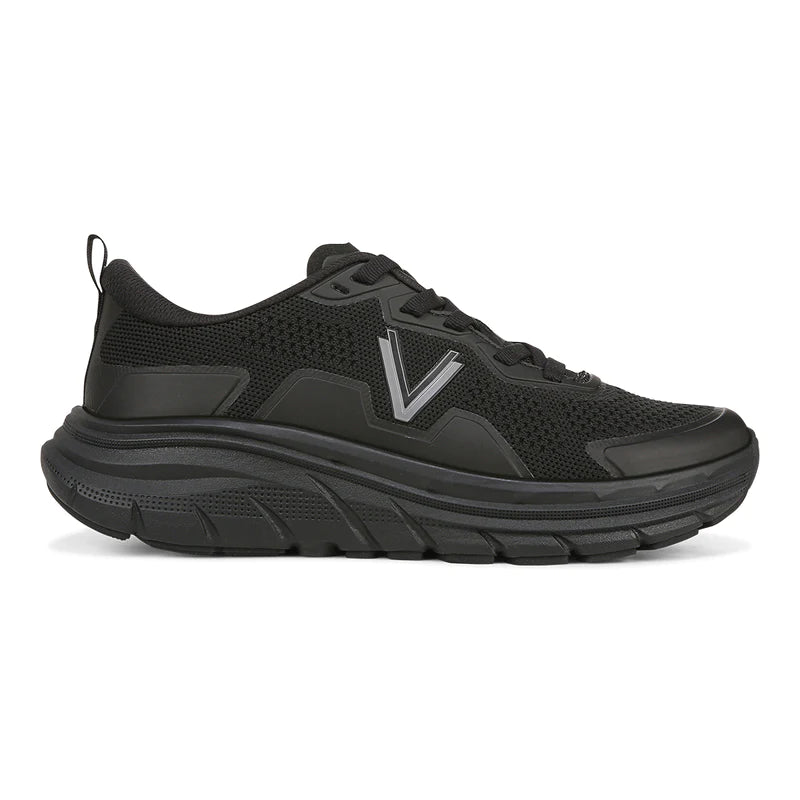 Walk Max Lace up Sneaker - Black