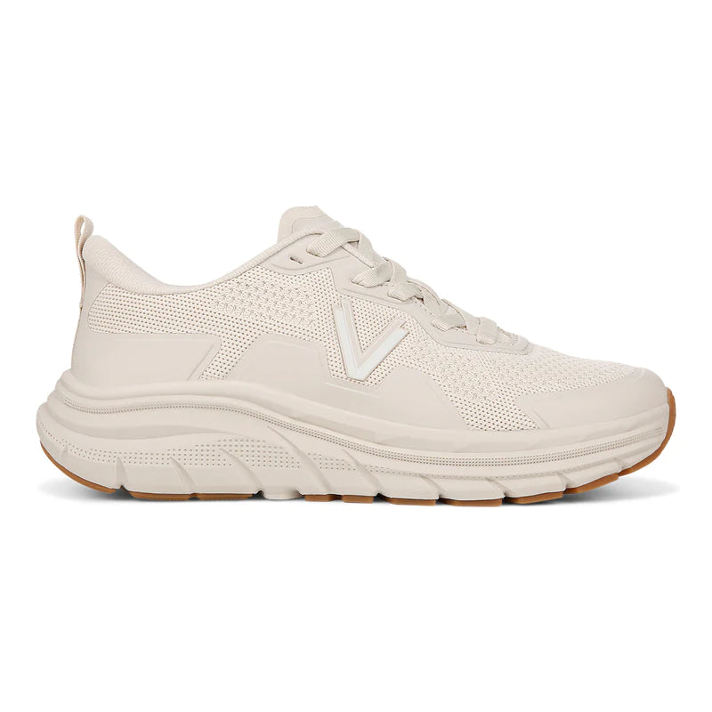 Walk Max Lace Up Sneaker - Cream