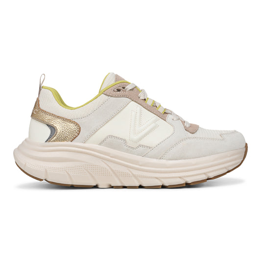 Walk Max Skyline Sneaker - Ivory/Gold