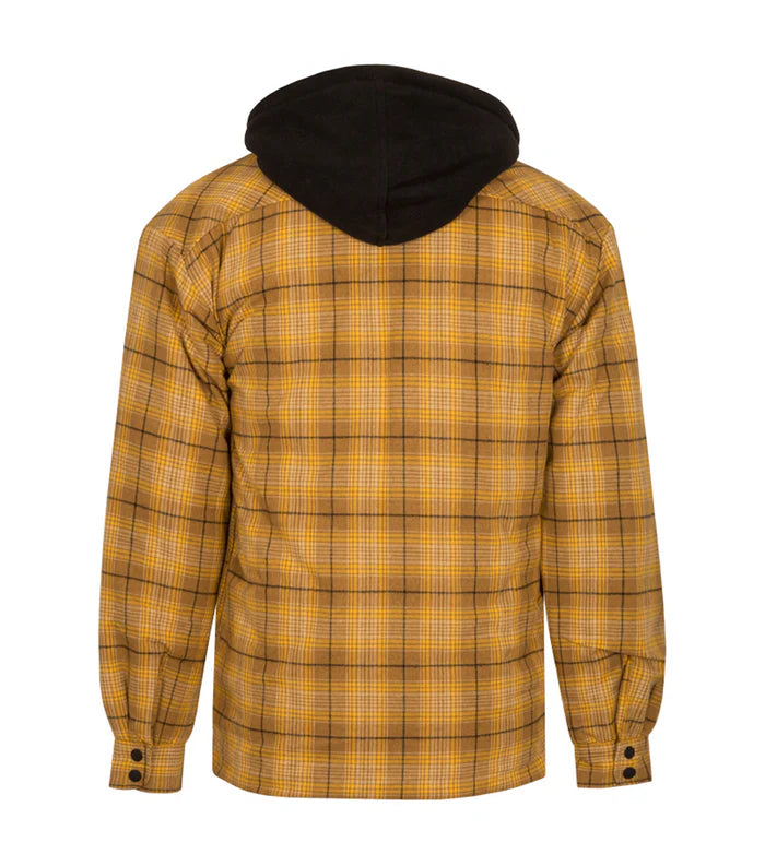 Ducked & Insulated Hooded Work Shirt