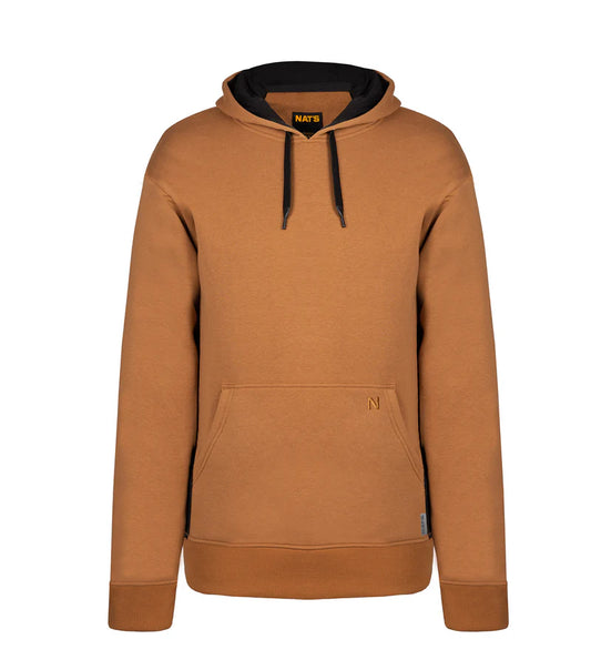 Hoodie with Side Pockets - Camel