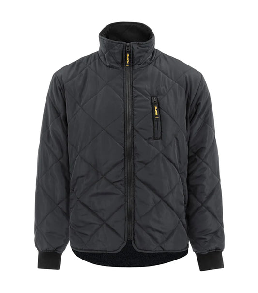 Fleece Lined Quilted Coat