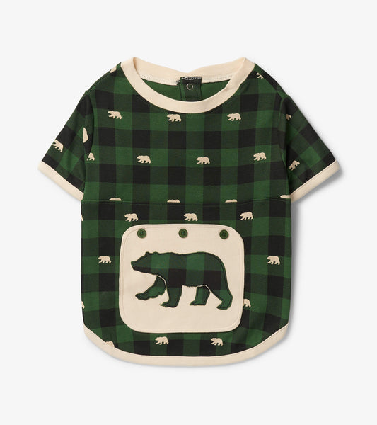 Forest Green Plaid Dog Pyjamas