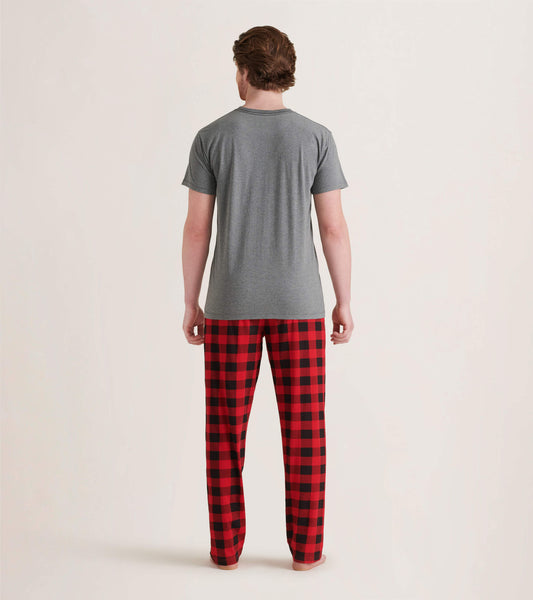 Buffalo Plaid Men's Jersey Pyjama Pants