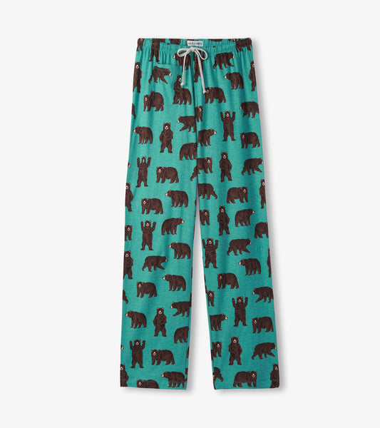 Brown Bears Women's Jersey Pyjama Pants