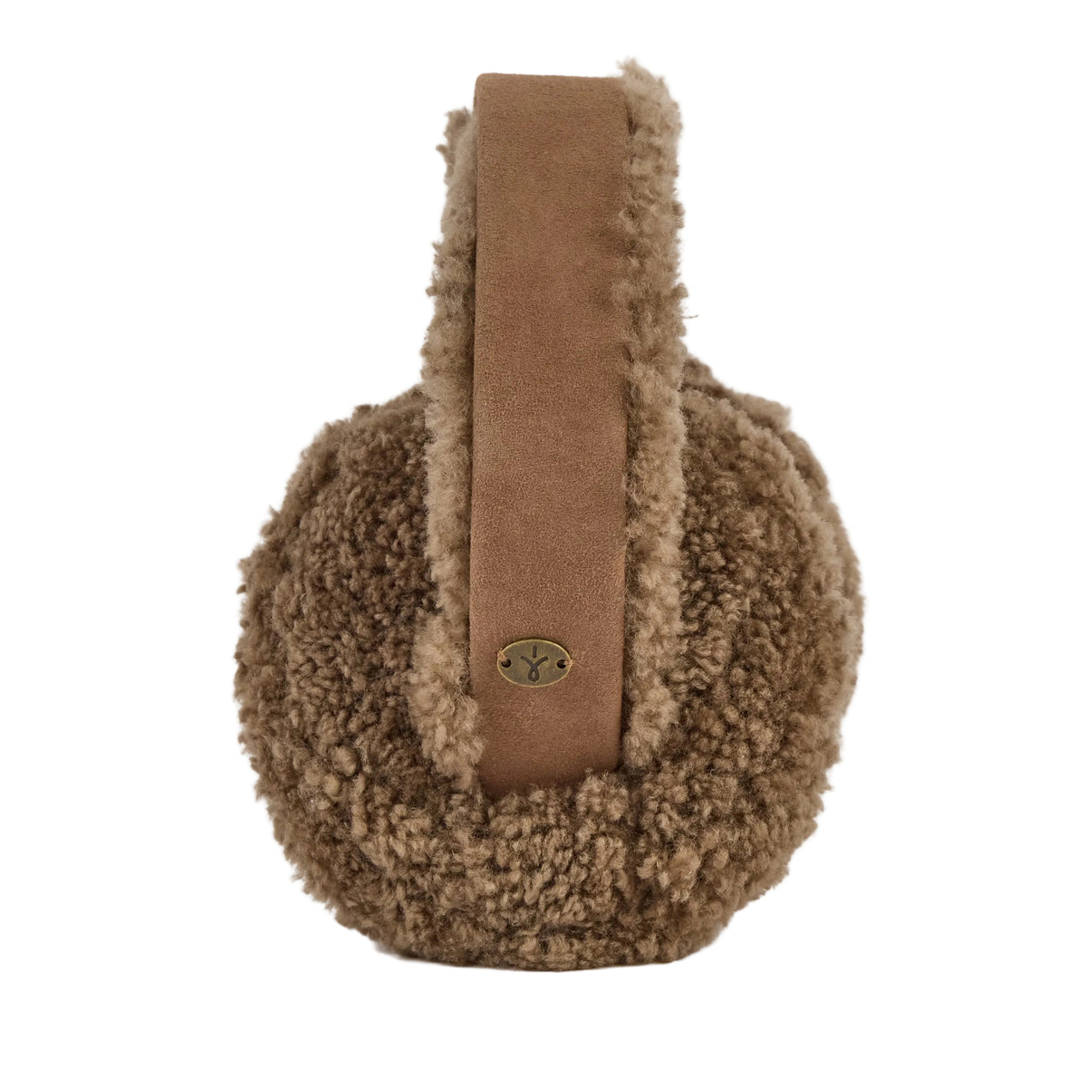 Angahook Teddy Earmuffs - Mushroom