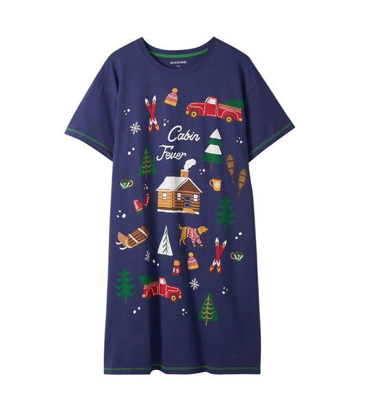 Winter Cabin Women's Sleepshirt