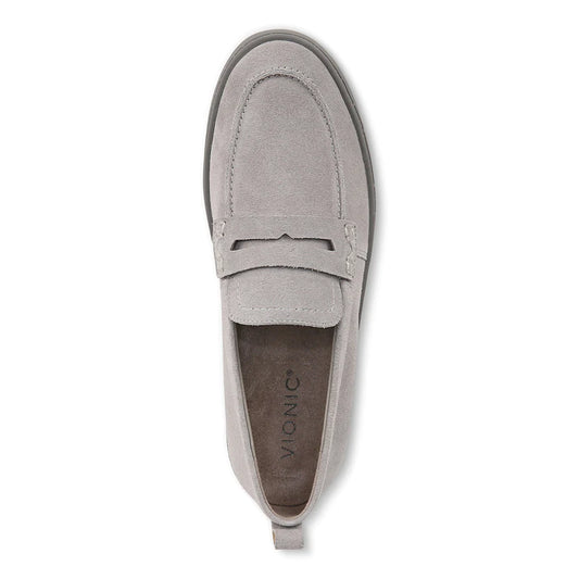 Uptown Loafer - Grey Suede