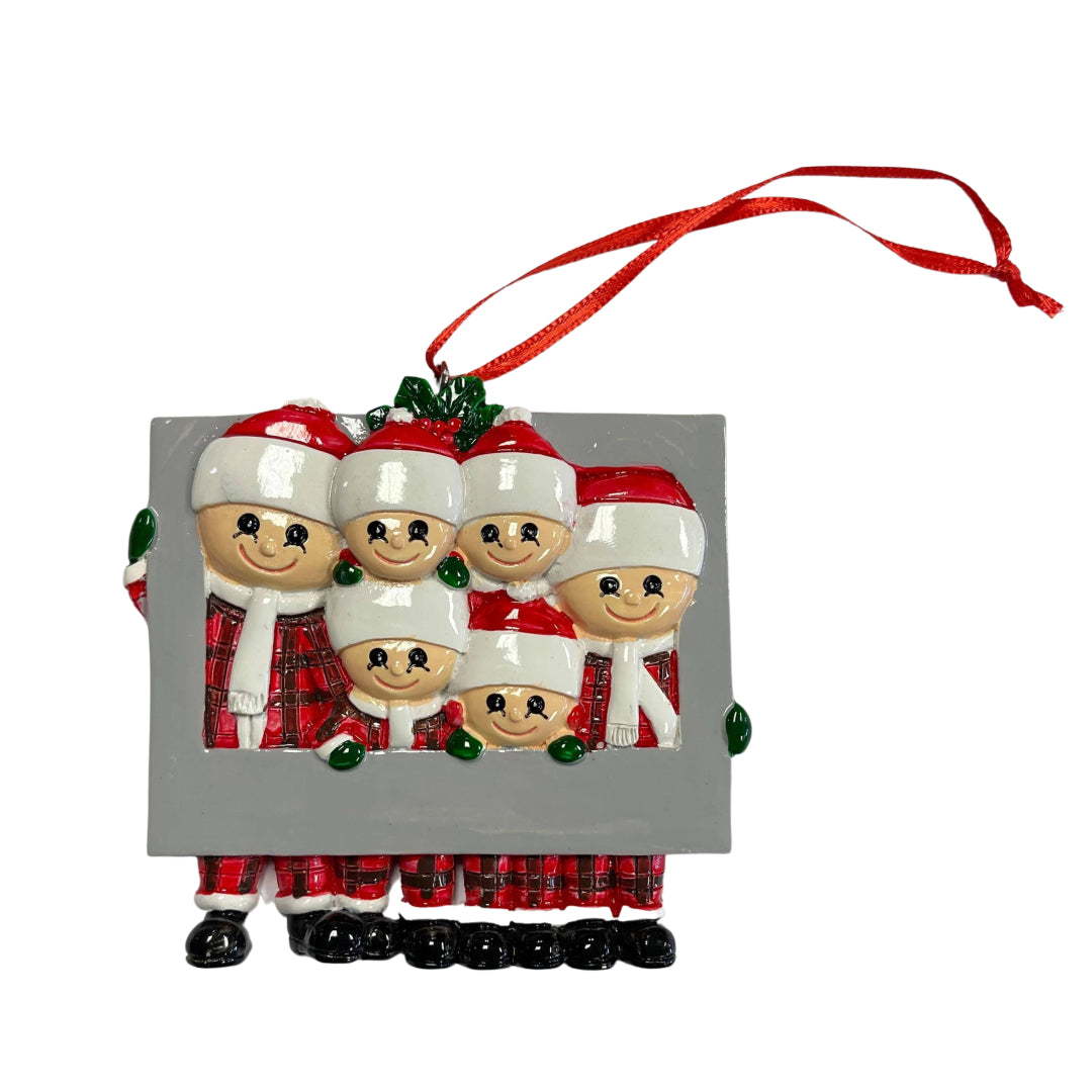 Plaid Christmas Ornaments