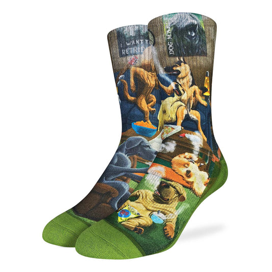 Men's Dog's Smoking Socks