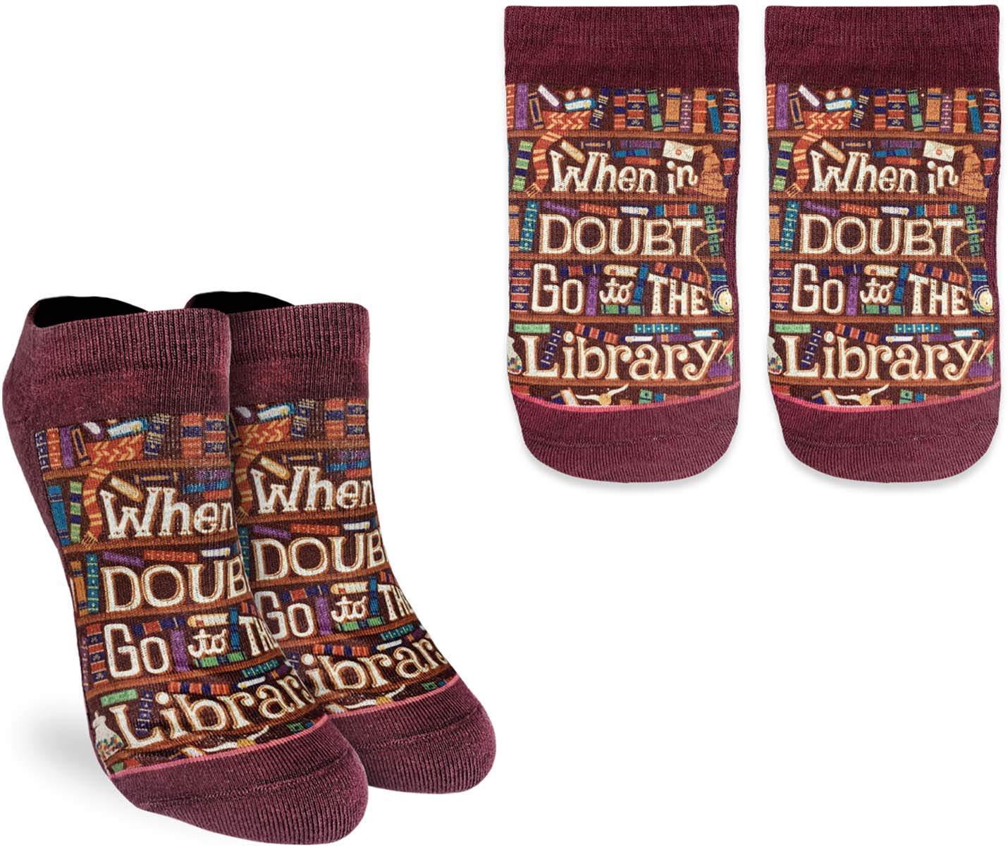 Women's Library Ankle Socks