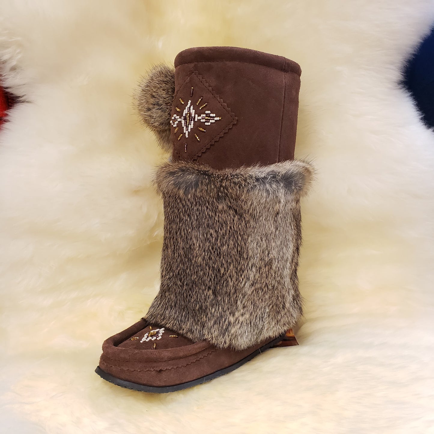 Mid Mukluks - Chocolate Brown (Crepe Sole)