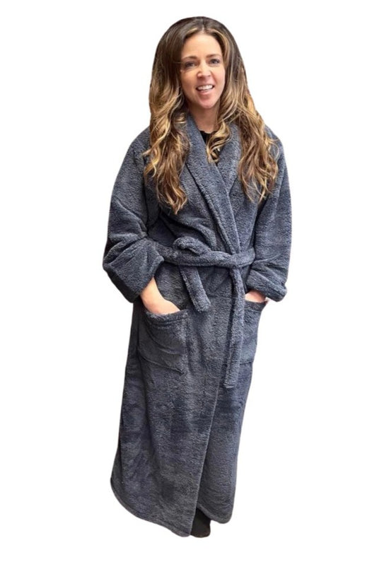 Spa Robe - Steel Grey