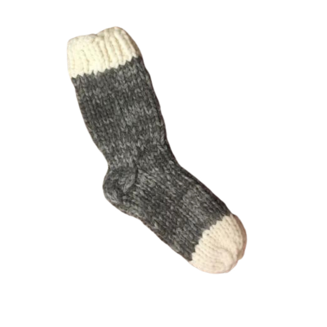 Raw Wool Socks