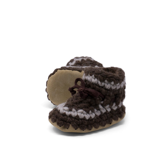 Children's Padraig Slippers - Brown