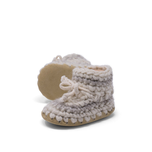 Children's Padraig Slippers - Cream