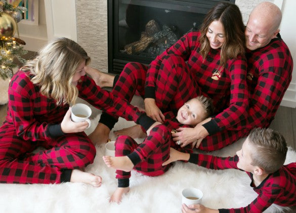 Plaid Bear Cheeks Onesies - All sizes