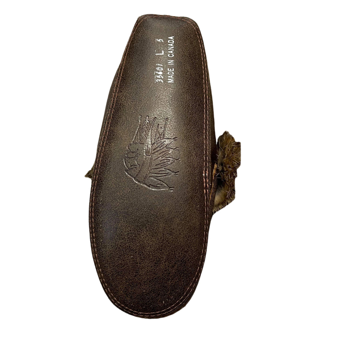 Nappa Leather Moccasins - Brown