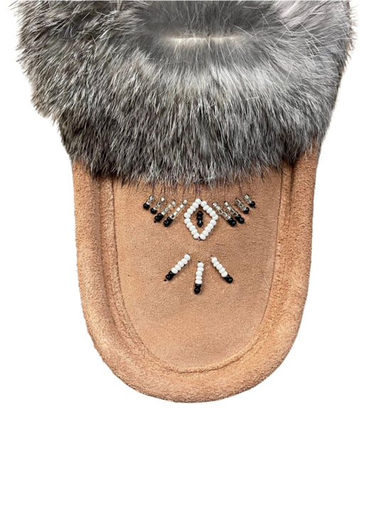 Ladies Moccasins - Cappuccino