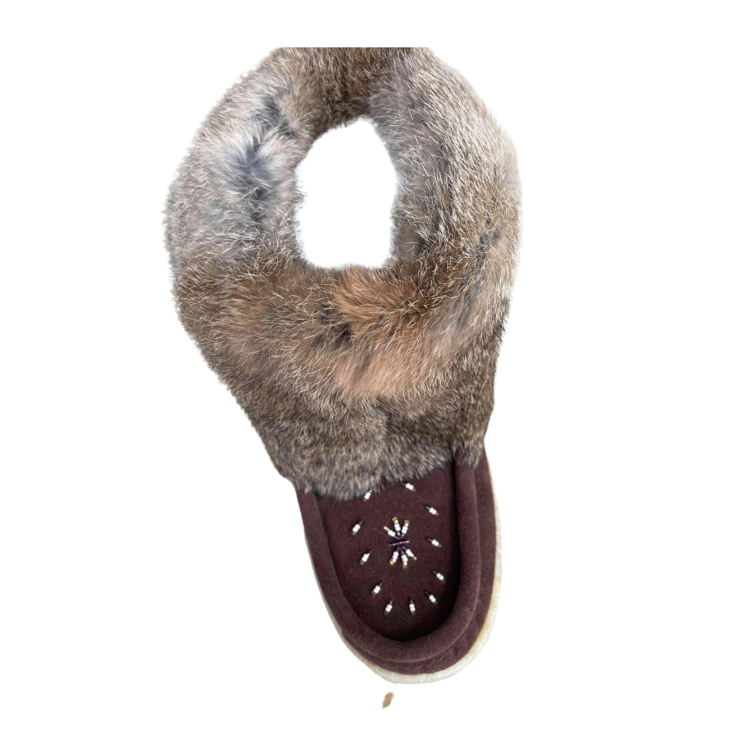 Ankle Mukluks - Chocolate Brown Suede