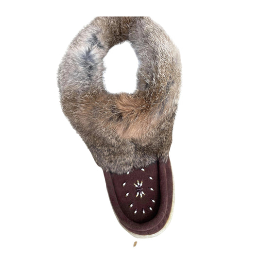 Ankle Mukluks - Chocolate Brown Suede