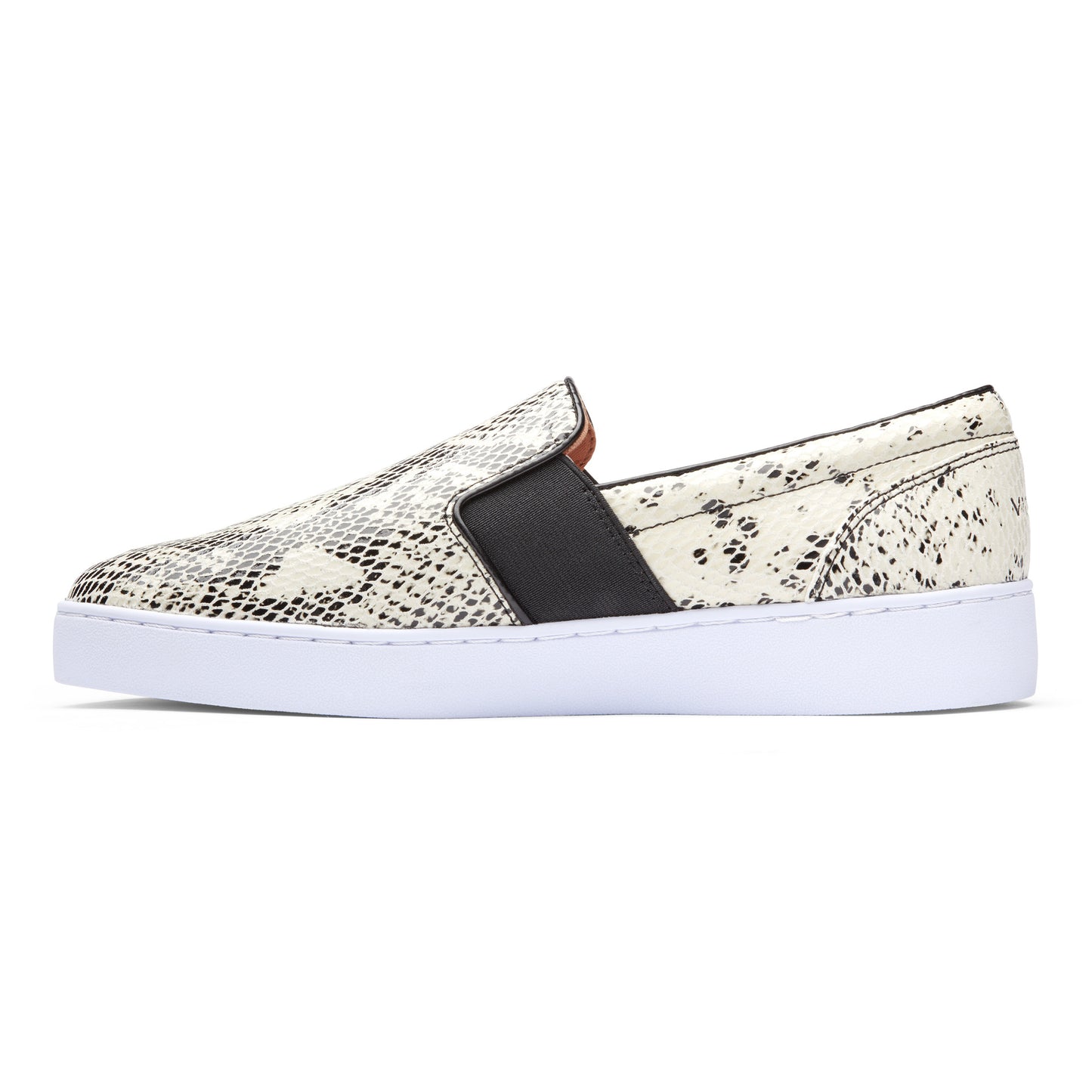 Demetra Slip On Sneaker - White/Black Snake