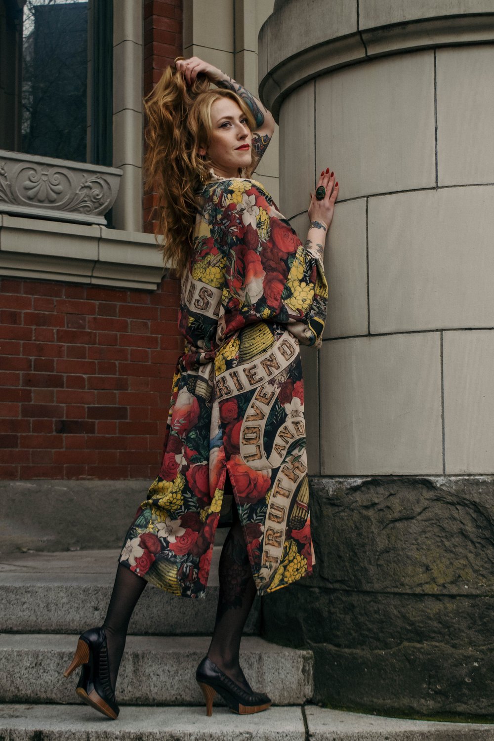 Friendship Love and Truth Kimono