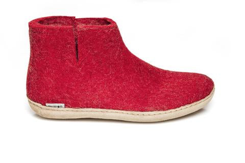 Glerups Ankle Boots - Red