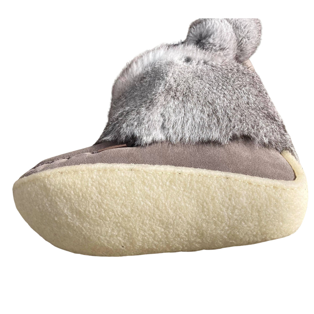 Mid Mukluks - Grey (Crepe Sole)