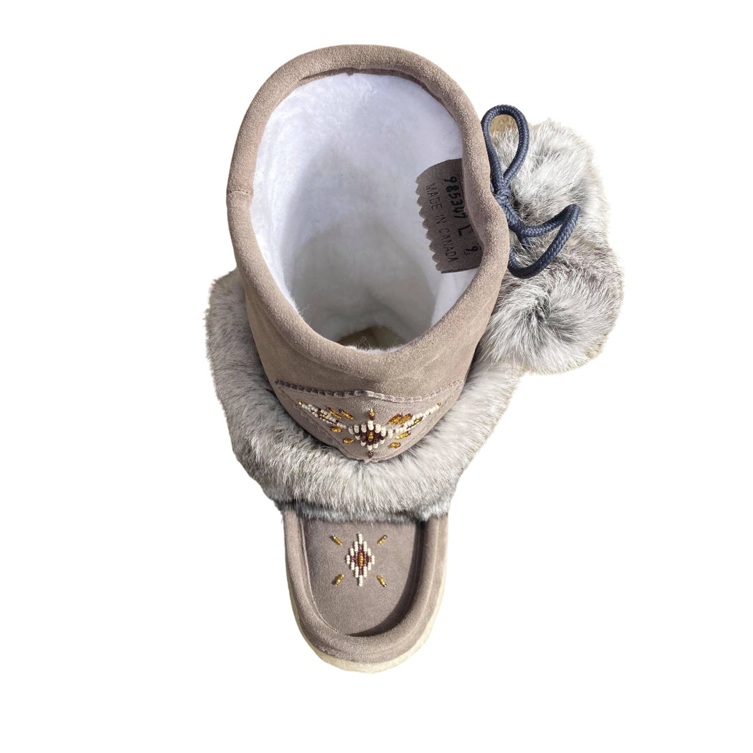 Mid Mukluks - Grey (Crepe Sole)
