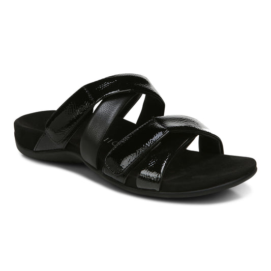 Hadlie Slide Sandal - Black