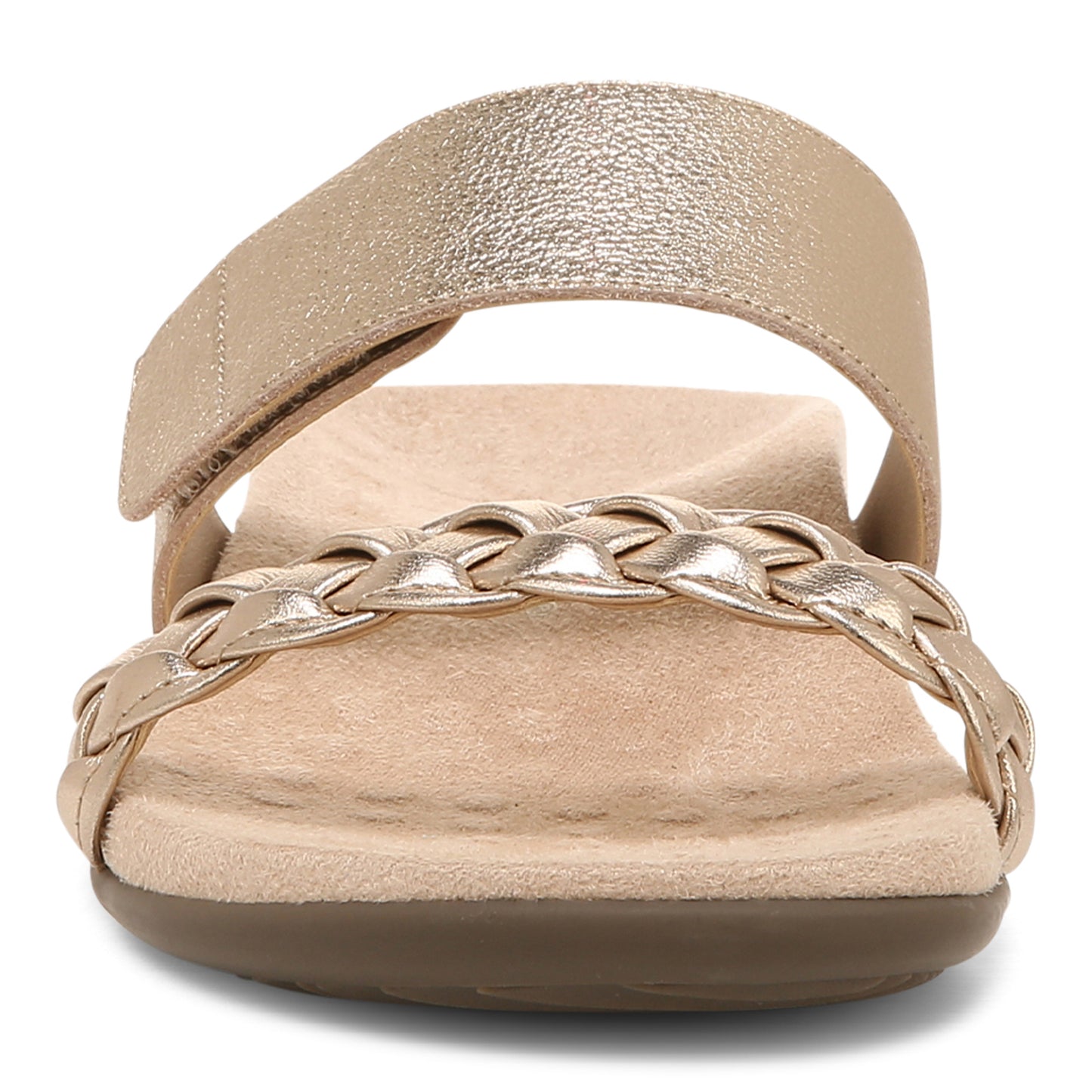 Jeanne Slide Sandal - Gold LAST ONE SIZE 6
