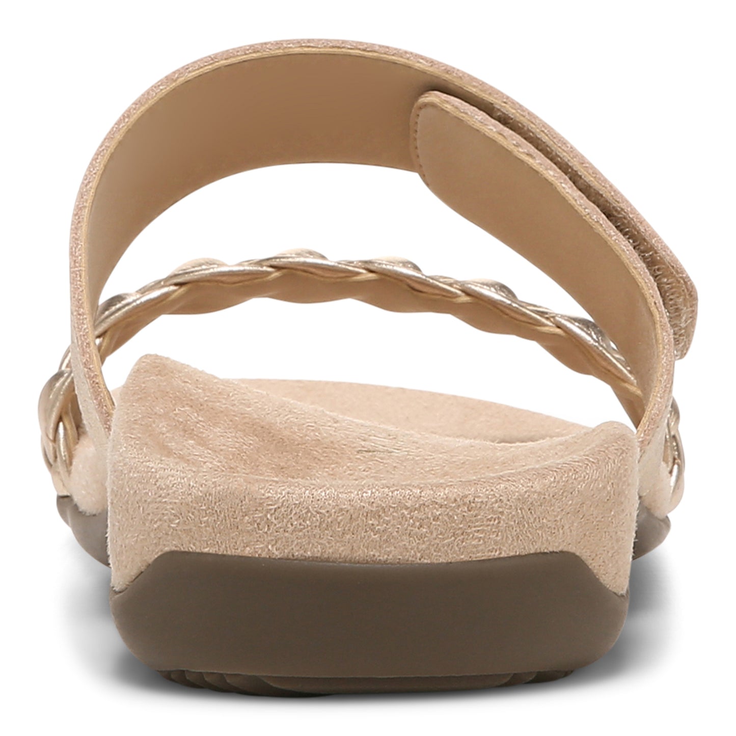 Jeanne Slide Sandal - Gold LAST ONE SIZE 6