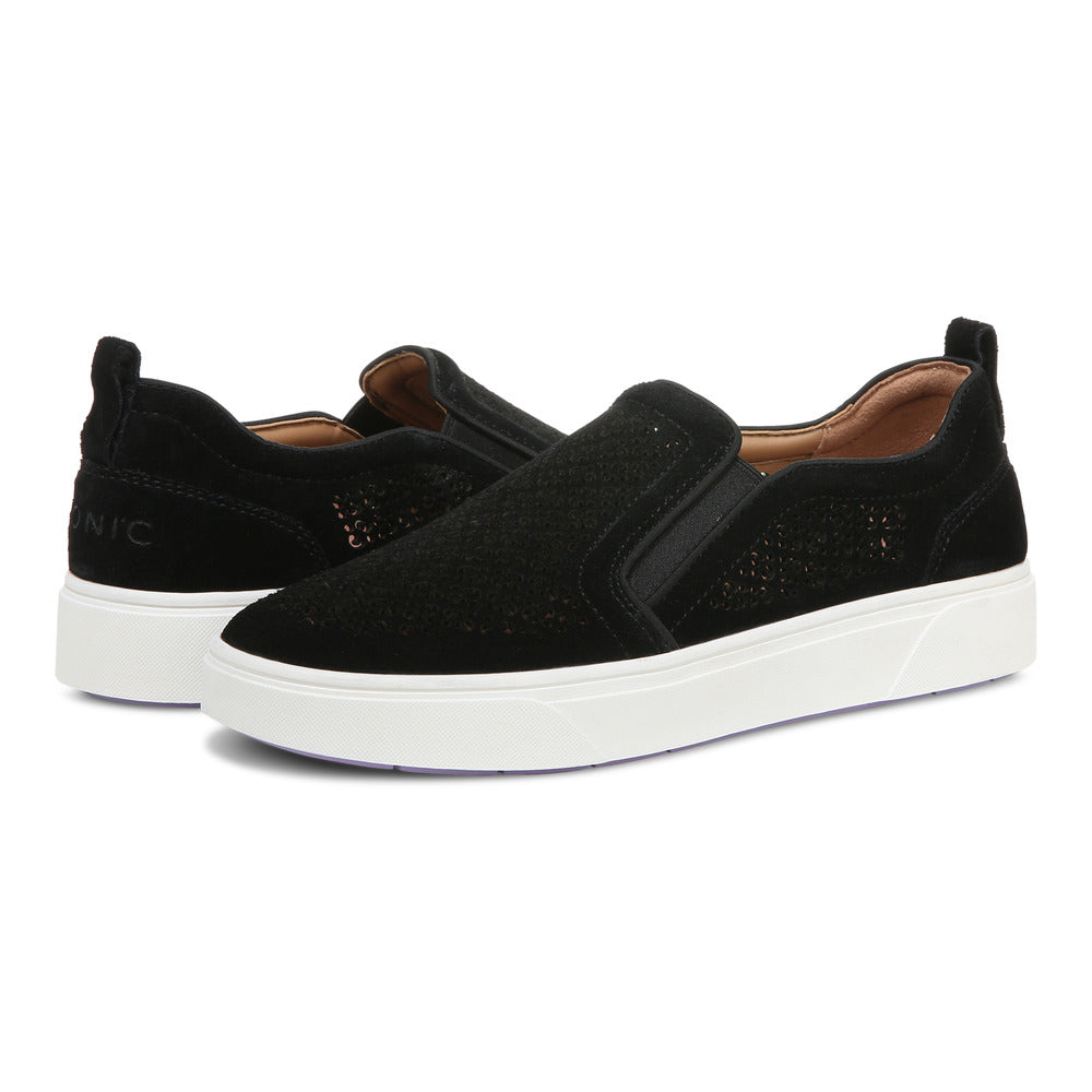 Kimmie Perf Sneaker - Black