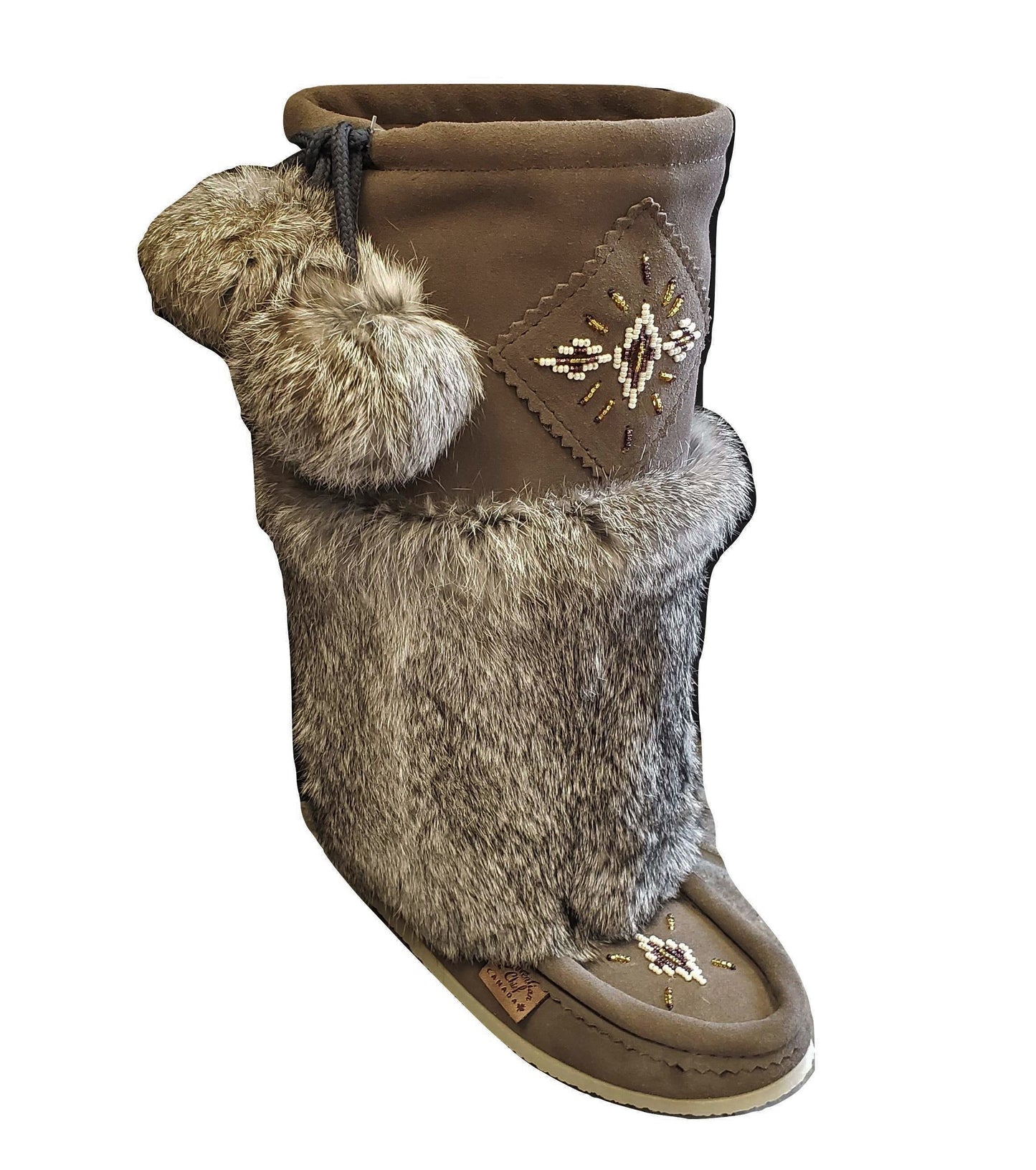 Mid Mukluks - Grey (Crepe Sole)