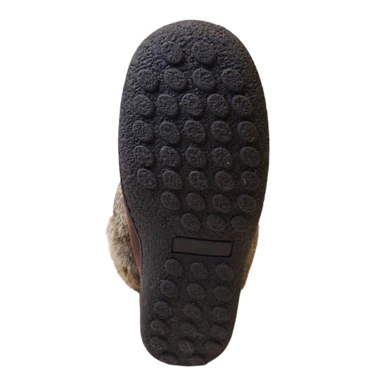 Mid Mukluks - Antique Brown Nappa Leather, Italia Sole LAST ONE SIZE 6