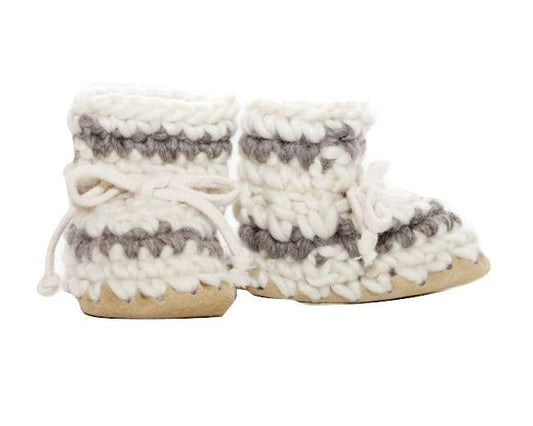 Children's Padraig Slippers - Cream