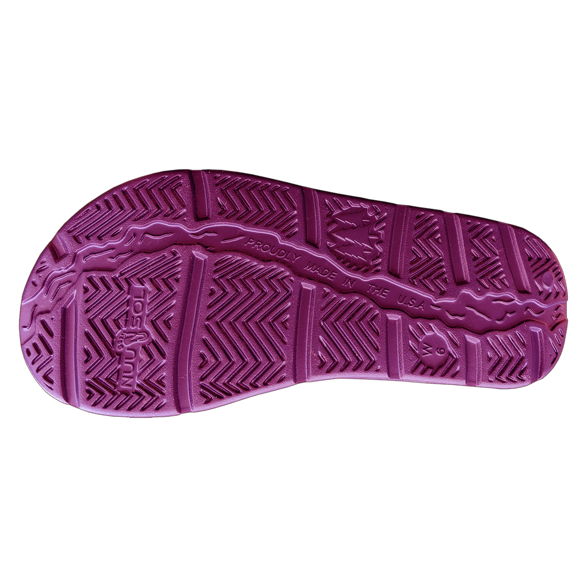 Cascade Flip Flop - Wine LAST ONE SIZE 6