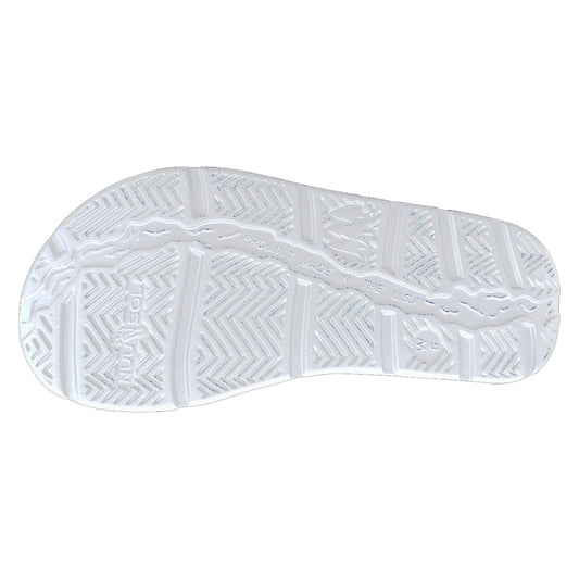 Cascade Flip Flop - White