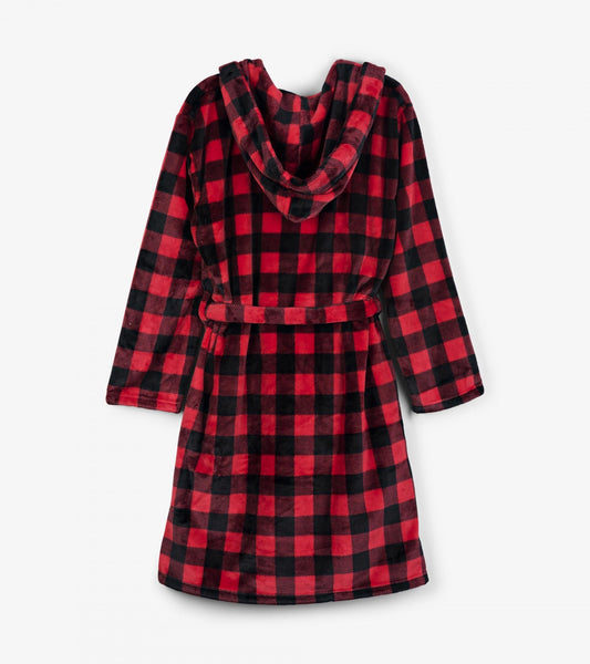 Buffalo Plaid - Adult Bathrobe
