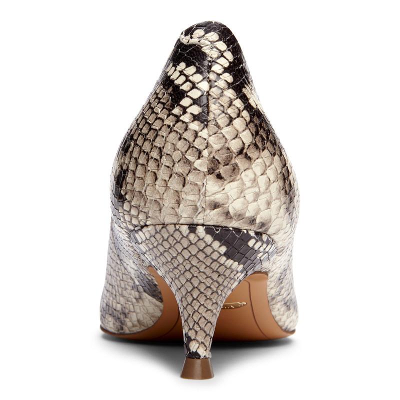 Josie Kitten Heel Natural Snake