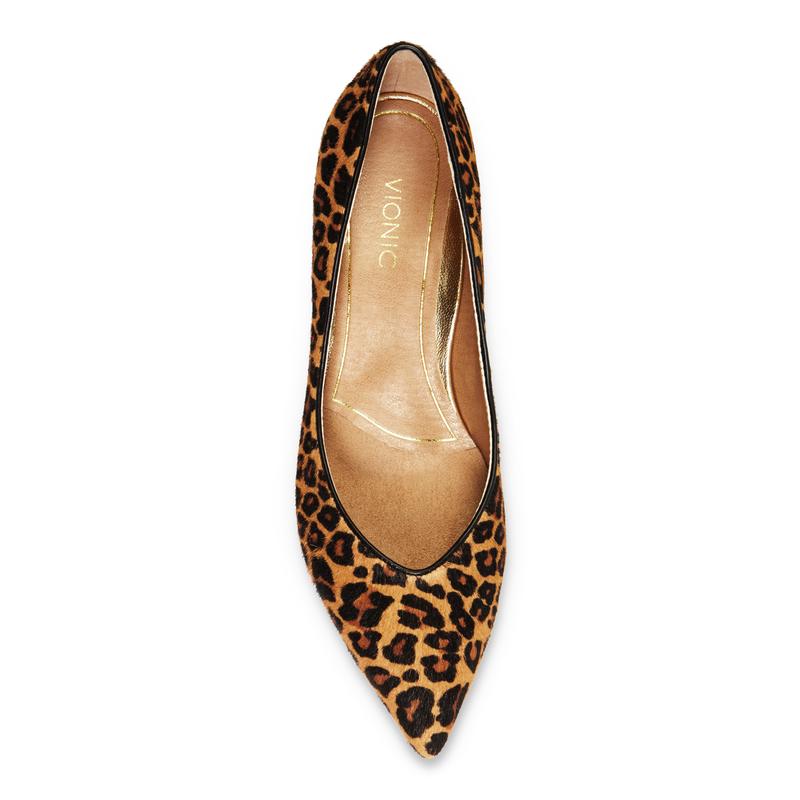 Vionic josie kitten heel leopard hot sale
