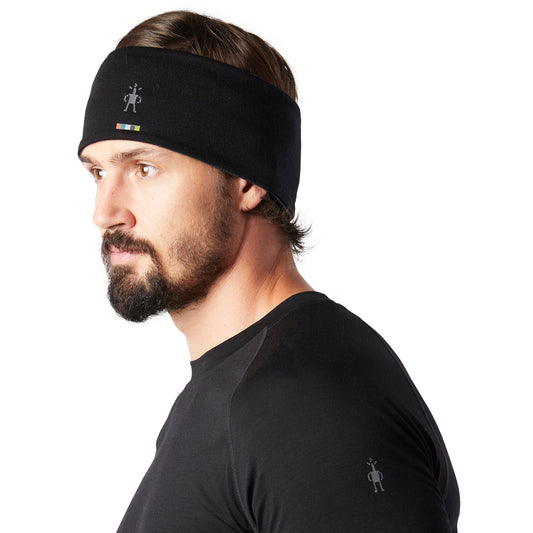 Merino 250 Reversible Headband - Black