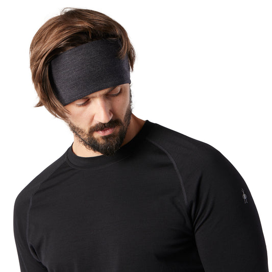 Merino 250 Reversible Headband - Black