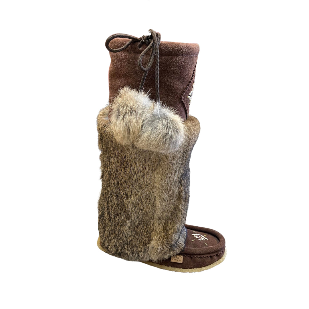 Tall Mukluks - Chocolate Brown (Crepe Sole)