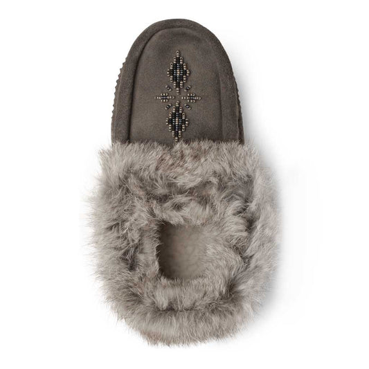 Tipi Moccasins - Charcoal