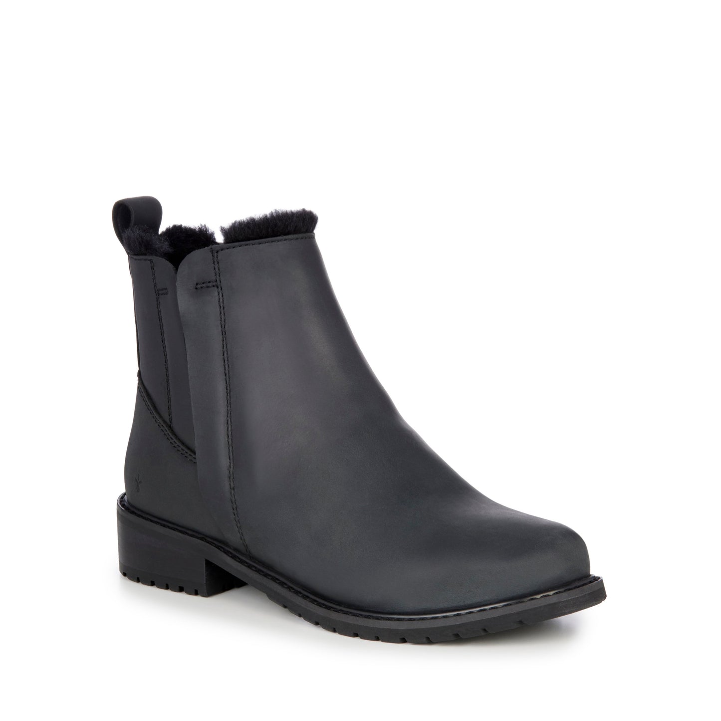 Pioneer Leather Boot - Black LAST ONE SIZE 7