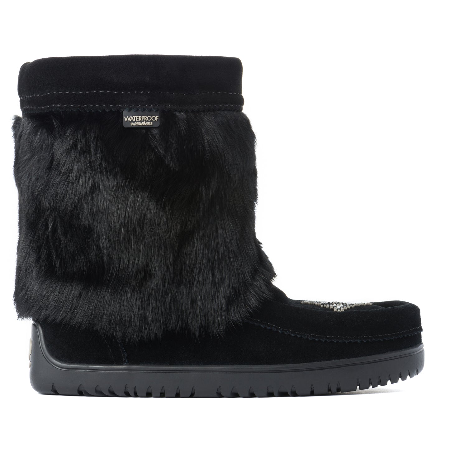 Waterproof Half Mukluk - Black