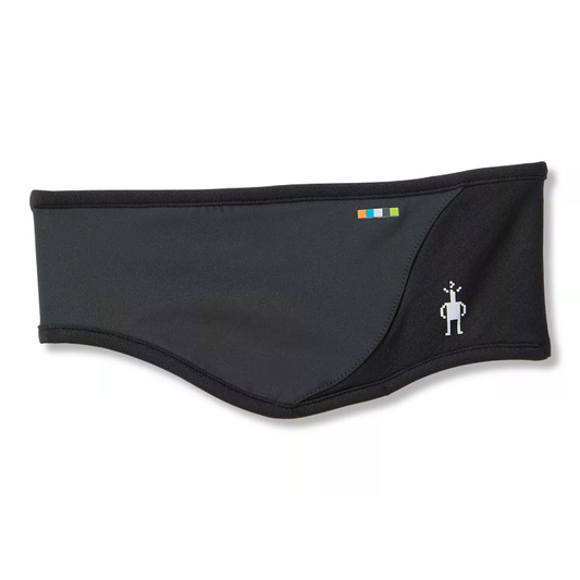 Merino Sport Fleece Wind Training Headband - Black